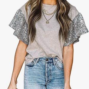 Sequins T Shirts